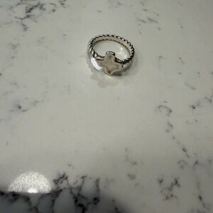 James Avery Sterling Silver Texas Ring Retired
